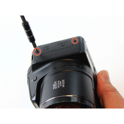 Замена задней части корпуса Nikon Coolpix L330